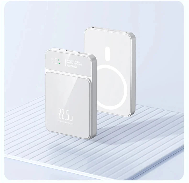10000mAh Slim Magnetic Power Bank for Magsafe Wireless Powerbank Fast Charger Mini Portable Battery For iPhone 17 16 15 14 13 12