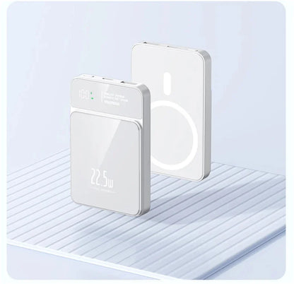 10000mAh Slim Magnetic Power Bank for Magsafe Wireless Powerbank Fast Charger Mini Portable Battery For iPhone 17 16 15 14 13 12