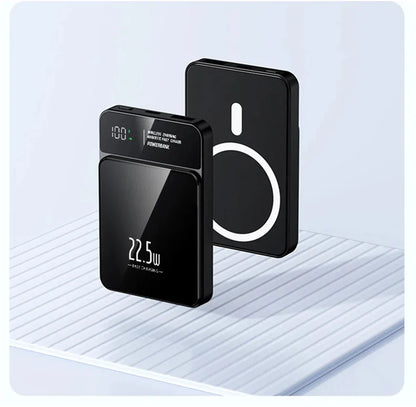 10000mAh Slim Magnetic Power Bank for Magsafe Wireless Powerbank Fast Charger Mini Portable Battery For iPhone 17 16 15 14 13 12