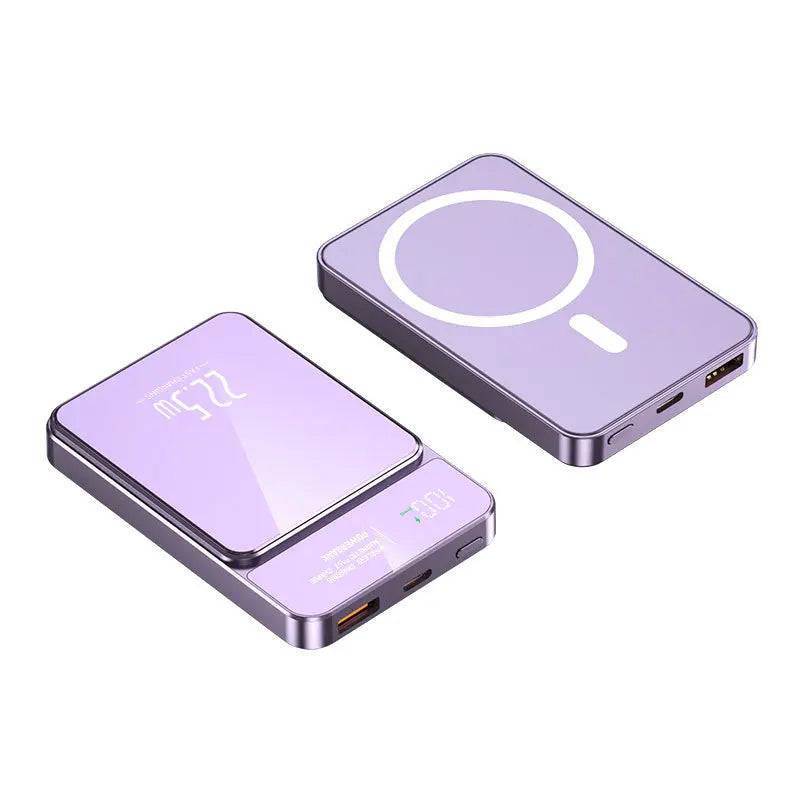 10000mAh Slim Magnetic Power Bank for Magsafe Wireless Powerbank Fast Charger Mini Portable Battery For iPhone 17 16 15 14 13 12